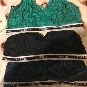 Torrid bralettes 1x